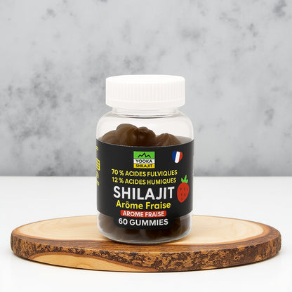 Gummies de Shilajit naturel - x60 Goût Fraise